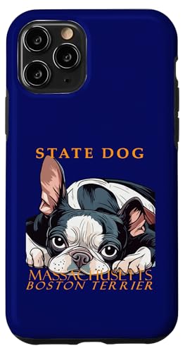 Hund aus dem Massachusetts Territory Der Boston Terrier Hülle für iPhone 11 Pro Hund aus dem Massachusetts Territory Der Boston Terrier Hülle für iPhone 11 Pro von Massachusetts Territory Symbols Gifts Tees taiche