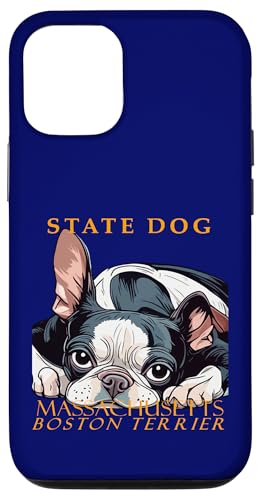 Hund aus dem Massachusetts Territory Der Boston Terrier Hülle für iPhone 12/12 Pro Hund aus dem Massachusetts Territory Der Boston Terrier Hülle für iPhone 12/12 Pro von Massachusetts Territory Symbols Gifts Tees taiche