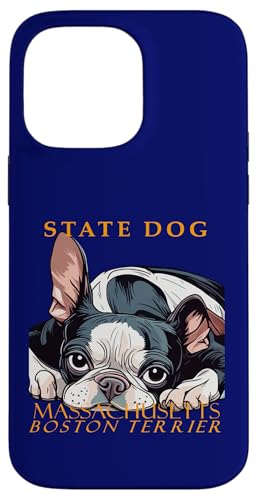 Hund aus dem Massachusetts Territory Der Boston Terrier Hülle für iPhone 14 Pro Max Hund aus dem Massachusetts Territory Der Boston Terrier Hülle für iPhone 14 Pro Max von Massachusetts Territory Symbols Gifts Tees taiche