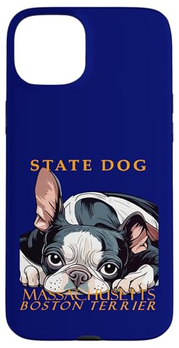 Hund aus dem Massachusetts Territory Der Boston Terrier Hülle für iPhone 15 Plus Hund aus dem Massachusetts Territory Der Boston Terrier Hülle für iPhone 15 Plus von Massachusetts Territory Symbols Gifts Tees taiche