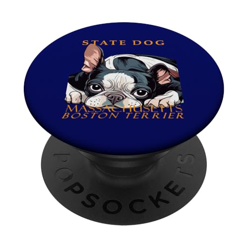 Hund aus dem Massachusetts Territory Der Boston Terrier PopSockets Klebender PopGrip Hund aus dem Massachusetts Territory Der Boston Terrier PopSockets Klebender PopGrip von Massachusetts Territory Symbols Gifts Tees taiche