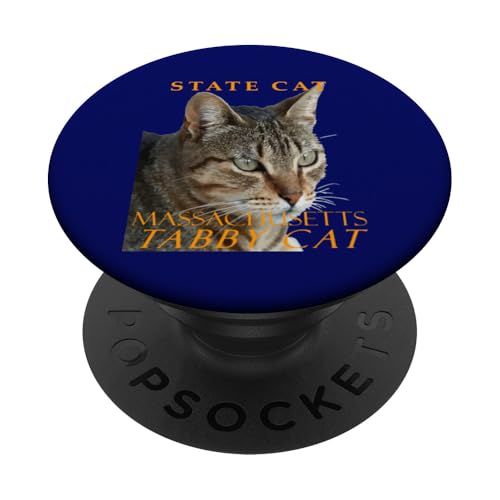 Massachusetts Territory Cat Die atemberaubende Tabby-Katze PopSockets Klebender PopGrip Massachusetts Territory Cat Die atemberaubende Tabby-Katze PopSockets Klebender PopGrip von Massachusetts Territory Symbols Gifts Tees taiche