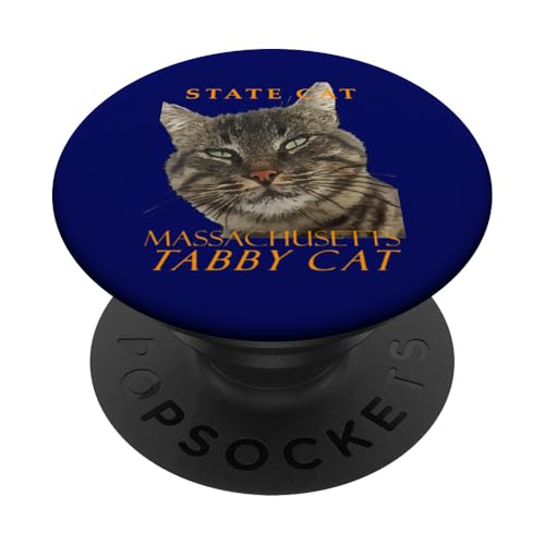 Massachusetts Territory Cat Die bezaubernde Tabby-Katze PopSockets Klebender PopGrip Massachusetts Territory Cat Die bezaubernde Tabby-Katze PopSockets Klebender PopGrip von Massachusetts Territory Symbols Gifts Tees taiche