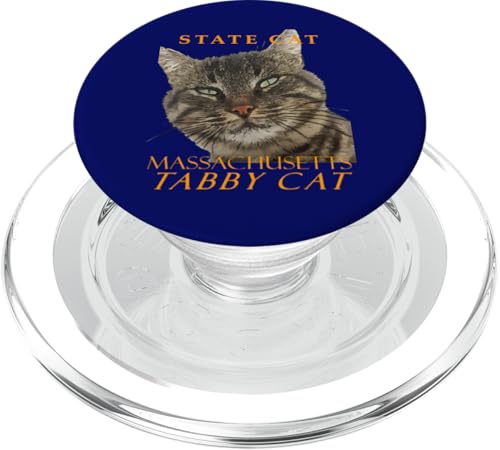 Massachusetts Territory Cat Die bezaubernde Tabby-Katze PopSockets PopGrip für MagSafe Massachusetts Territory Cat Die bezaubernde Tabby-Katze PopSockets PopGrip für MagSafe von Massachusetts Territory Symbols Gifts Tees taiche