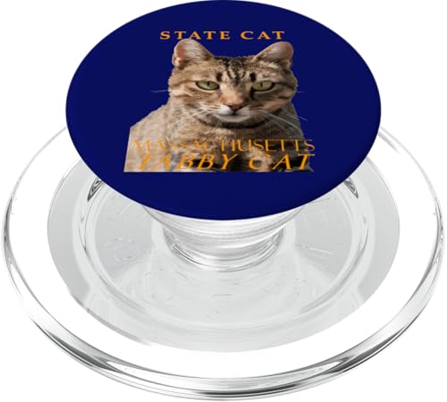 Massachusetts Territory Cat Die süße braune Tabbykatze PopSockets PopGrip für MagSafe Massachusetts Territory Cat Die süße braune Tabbykatze PopSockets PopGrip für MagSafe von Massachusetts Territory Symbols Gifts Tees taiche