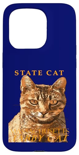 Massachusetts Territory Cat Die wunderschöne Tabby-Katze Hülle für iPhone 15 Pro Massachusetts Territory Cat Die wunderschöne Tabby-Katze Hülle für iPhone 15 Pro von Massachusetts Territory Symbols Gifts Tees taiche