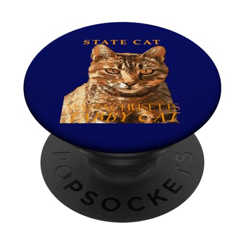 Massachusetts Territory Cat Die wunderschöne Tabby-Katze PopSockets Klebender PopGrip Massachusetts Territory Cat Die wunderschöne Tabby-Katze PopSockets Klebender PopGrip von Massachusetts Territory Symbols Gifts Tees taiche