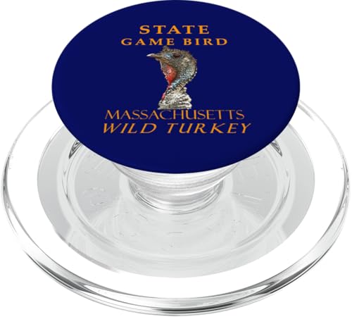 Massachusetts Territory Gamebird Quirky Wild Turkey PopSockets PopGrip für MagSafe Massachusetts Territory Gamebird Quirky Wild Turkey PopSockets PopGrip für MagSafe von Massachusetts Territory Symbols Gifts Tees taiche