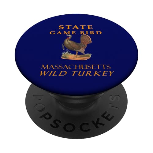 Massachusetts Territory Gamebird The Wild Turkey PopSockets Klebender PopGrip Massachusetts Territory Gamebird The Wild Turkey PopSockets Klebender PopGrip von Massachusetts Territory Symbols Gifts Tees taiche