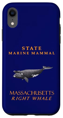 Massachusetts Territory Marine Säugetier Der rechte Wal Hülle für iPhone XR Massachusetts Territory Marine Säugetier Der rechte Wal Hülle für iPhone XR von Massachusetts Territory Symbols Gifts Tees taiche