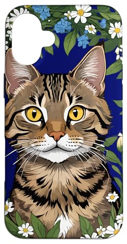 Tabby Cat und Massachusetts Mayflowers 3 Hülle für iPhone 16 Plus Tabby Cat und Massachusetts Mayflowers 3 Hülle für iPhone 16 Plus von Massachusetts Territory Symbols Gifts Tees taiche