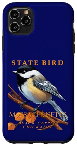 Vogel aus dem Massachusetts Territory Die Schwarzkappen-Meise v2 Hülle für iPhone 11 Pro Max Vogel aus dem Massachusetts Territory Die Schwarzkappen-Meise v2 Hülle für iPhone 11 Pro Max von Massachusetts Territory Symbols Gifts Tees taiche