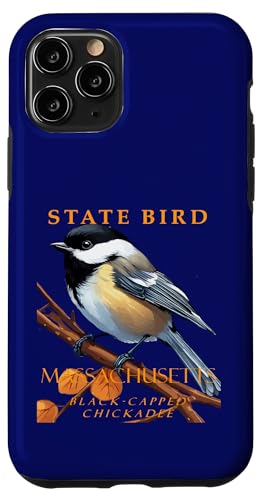 Vogel aus dem Massachusetts Territory Die Schwarzkappen-Meise v2 Hülle für iPhone 11 Pro Vogel aus dem Massachusetts Territory Die Schwarzkappen-Meise v2 Hülle für iPhone 11 Pro von Massachusetts Territory Symbols Gifts Tees taiche