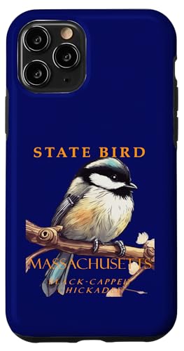 Vogel aus dem Massachusetts Territory Die Schwarzkappen-Meise v3 Hülle für iPhone 11 Pro Vogel aus dem Massachusetts Territory Die Schwarzkappen-Meise v3 Hülle für iPhone 11 Pro von Massachusetts Territory Symbols Gifts Tees taiche