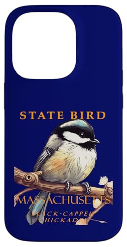 Vogel aus dem Massachusetts Territory Die Schwarzkappen-Meise v3 Hülle für iPhone 14 Pro Vogel aus dem Massachusetts Territory Die Schwarzkappen-Meise v3 Hülle für iPhone 14 Pro von Massachusetts Territory Symbols Gifts Tees taiche