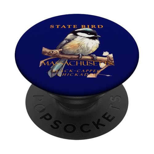 Vogel aus dem Massachusetts Territory Die Schwarzkappen-Meise v3 PopSockets Klebender PopGrip Vogel aus dem Massachusetts Territory Die Schwarzkappen-Meise v3 PopSockets Klebender PopGrip von Massachusetts Territory Symbols Gifts Tees taiche