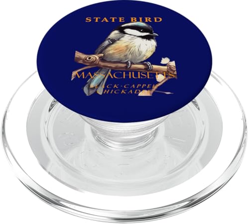 Vogel aus dem Massachusetts Territory Die Schwarzkappen-Meise v3 PopSockets PopGrip für MagSafe Vogel aus dem Massachusetts Territory Die Schwarzkappen-Meise v3 PopSockets PopGrip für MagSafe von Massachusetts Territory Symbols Gifts Tees taiche