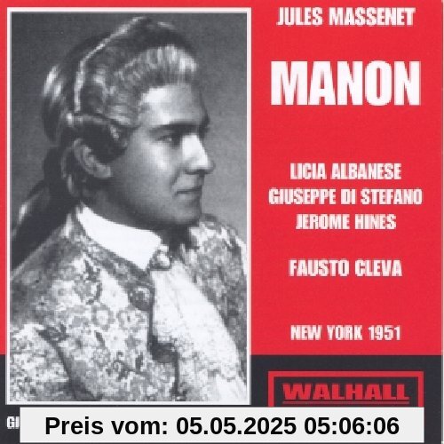 Massenet: Manon Gesamtaufnahme von Massenet:Manon
