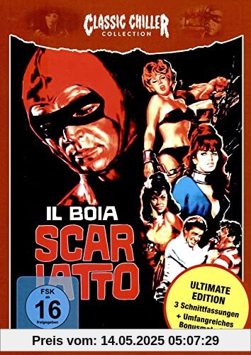 Scarletto - Schloß des Blutes (CLASSIC CHILLER COLLECTION # 18) - Ungeschnitten und unzensiert - Deutsche Blu-ray Premiere - Enthält drei Schnittfassungen - Limited Edition – 1000 Stück von Massimo Pupillo