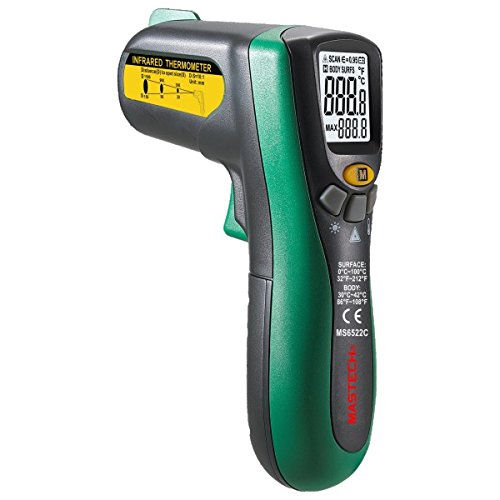 MS6522C Berührungsloser Infrarot-Thermometer -20°C…100°C Körper 30…42°C Mastech MS6522C Berührungsloser Infrarot-Thermometer -20°C…100°C Körper 30…42°C Mastech von Mastech