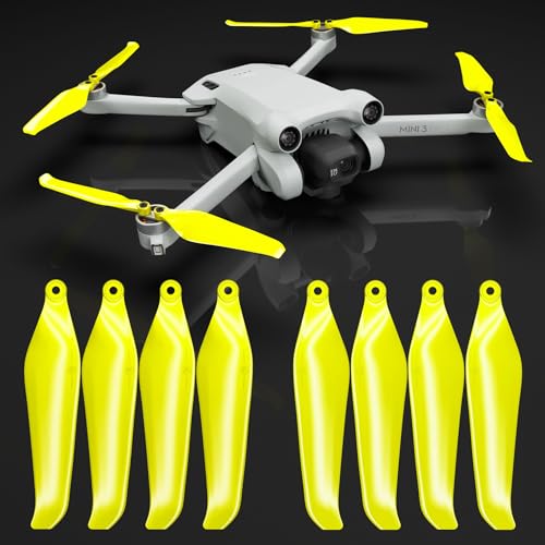 Master Airscrew Stealth Propeller kompatibel mit DJI Mini 3 Pro & Mini 4 Pro - Elektrisch, 4 Propeller im Set von Master Airscrew