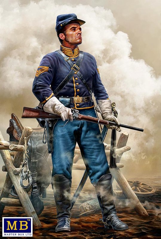 At the Ready - Brigadier General Bufford´s Union Cavalry At the Ready - Brigadier General Bufford´s Union Cavalry von Master Box Plastic Kits