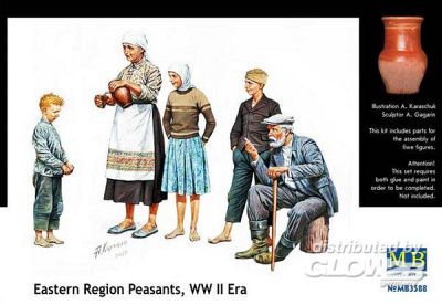 Citizenry East European WWII era von Master Box Plastic Kits