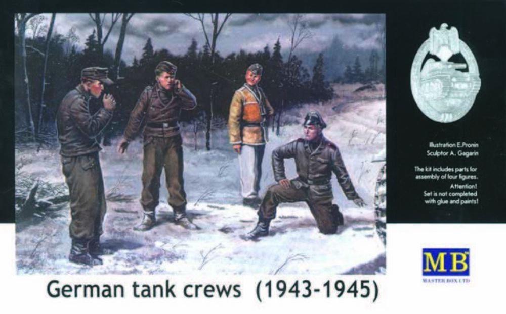 Deutsche Panzerbesatzung Set I Deutsche Panzerbesatzung Set I von Master Box Plastic Kits