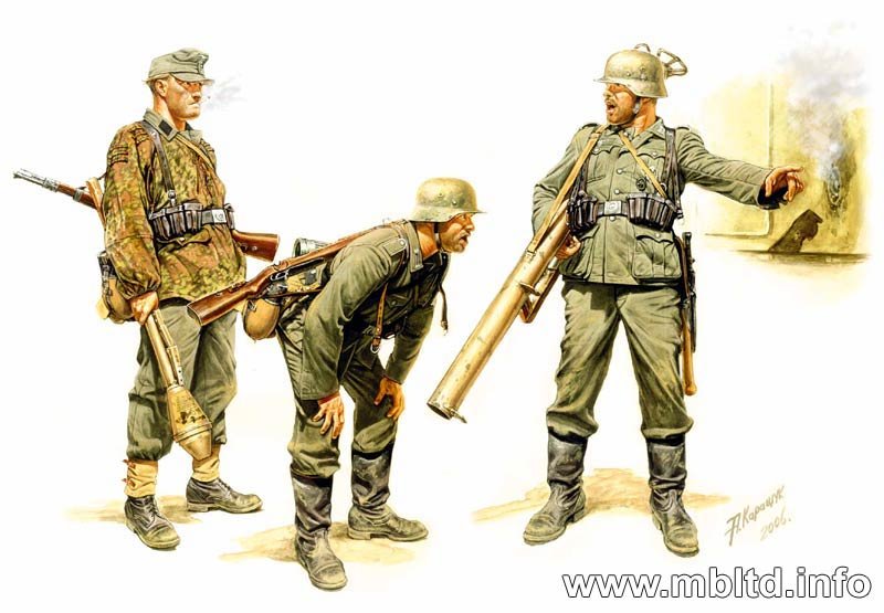 Deutsche Panzerjäger 1944 von Master Box Plastic Kits