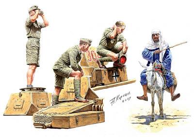 Deutsches Afrika Korps, WWII von Master Box Plastic Kits