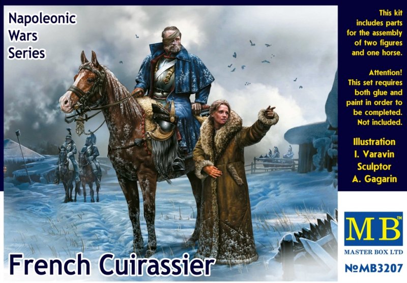 French Cuirassier, Napoleonic French Cuirassier, Napoleonic von Master Box Plastic Kits