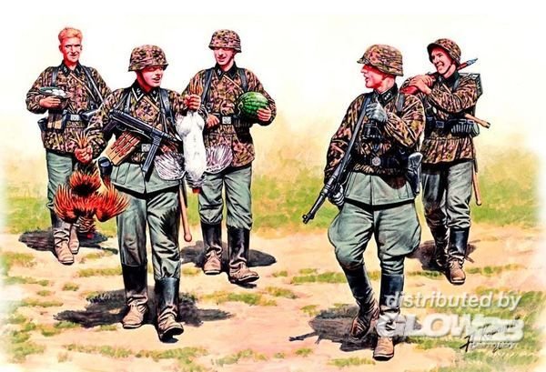 German Elite infantry, Eastern Front WWII von Master Box Plastic Kits