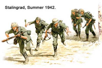 German Signals Personnel Stalingrad Summer 1942 German Signals Personnel Stalingrad Summer 1942 von Master Box Plastic Kits