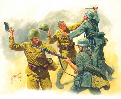 Hand to Hand Fight 1941-1942 Eastern Front Series von Master Box Plastic Kits