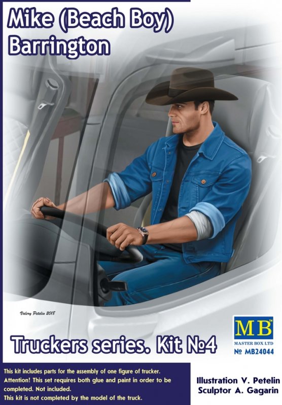 Mike (Beach Boy) Barrington - Trucker series von Master Box Plastic Kits