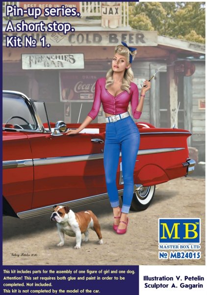 Pin-up series - A short stop - Kit No. 1 Pin-up series - A short stop - Kit No. 1 von Master Box Plastic Kits
