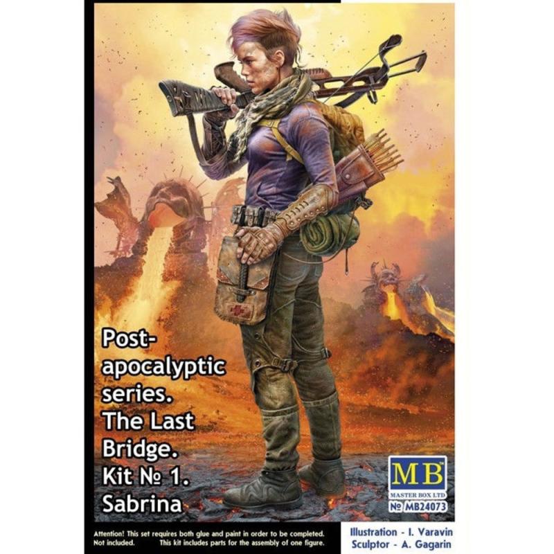 Post-Apocalyptic series. The last bridge. Kit No.1. Sabrina von Master Box Plastic Kits