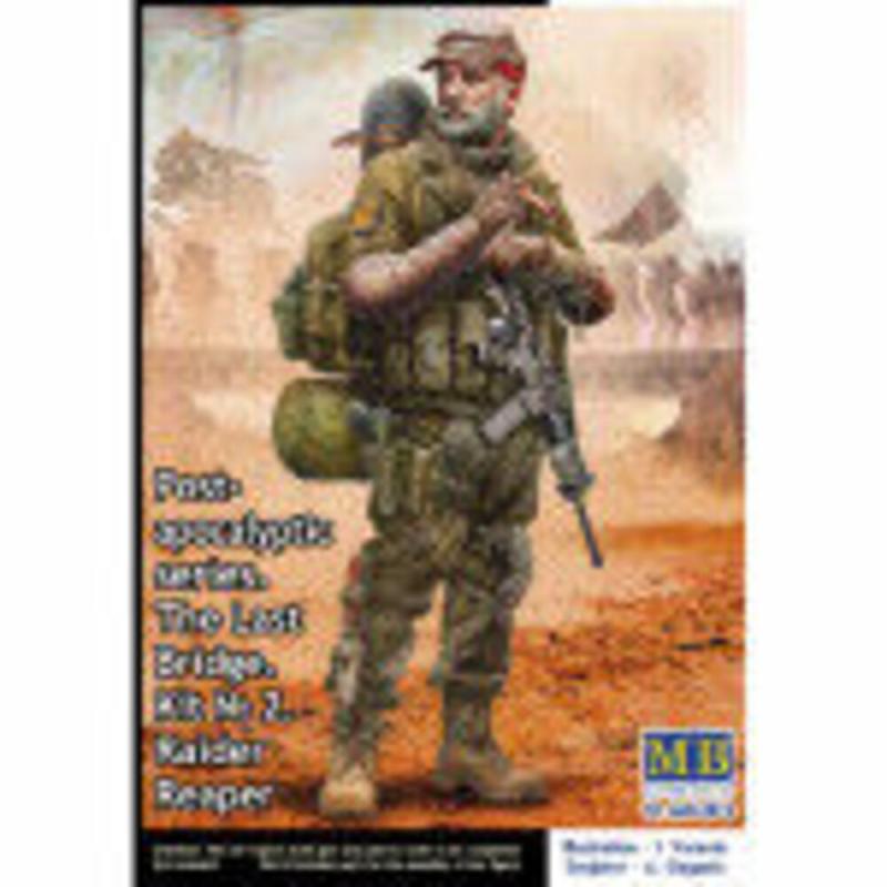 Raider Reaper Pst-apocalyptic series. The Last Bridge. Kit No. 2 Raider Reaper Pst-apocalyptic series. The Last Bridge. Kit No. 2 von Master Box Plastic Kits