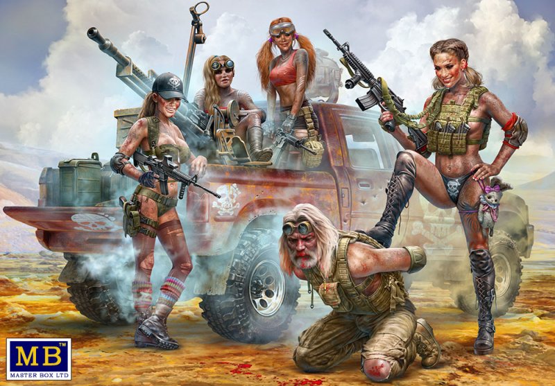 Skull Clan - New Amazons - Desert Battle Series Skull Clan - New Amazons - Desert Battle Series von Master Box Plastic Kits