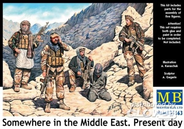 Somewhere in the Middle East von Master Box Plastic Kits