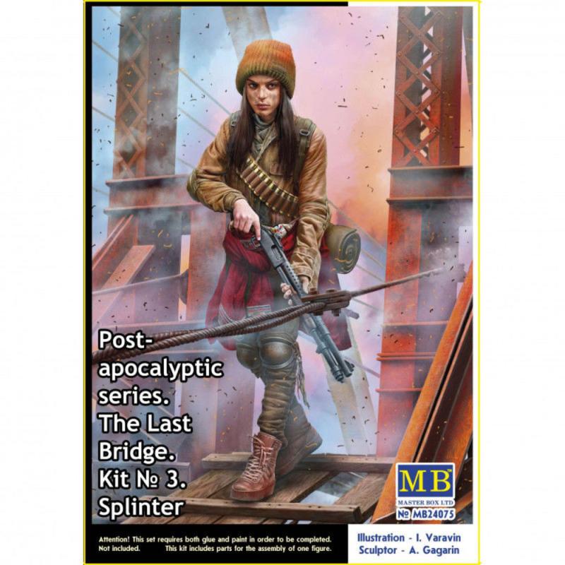 Splinter. Pst-apocalyptic series. The Last Bridge. Kit No.3 Splinter. Pst-apocalyptic series. The Last Bridge. Kit No.3 von Master Box Plastic Kits