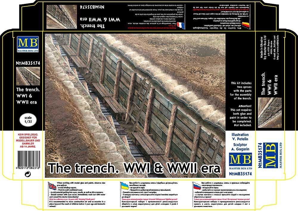 The trench. WWI & WWII era The trench. WWI & WWII era von Master Box Plastic Kits