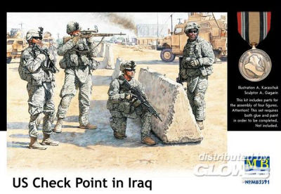 U.S. in Iraq, Checkpoint U.S. in Iraq, Checkpoint von Master Box Plastic Kits