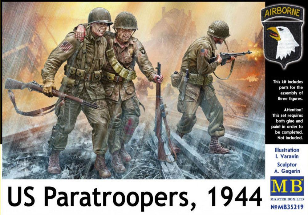 US Paratroopers 1944 von Master Box Plastic Kits