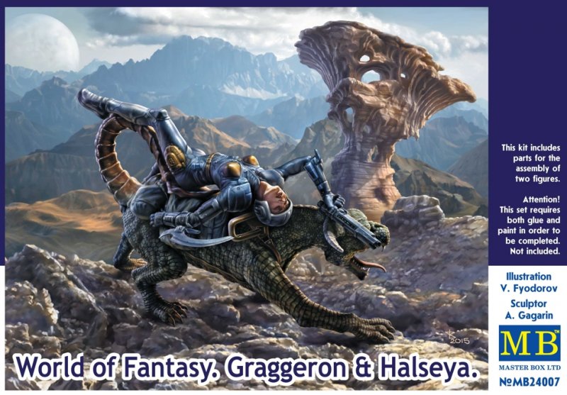 World of Fantasy - Graggeron & HASEYA von Master Box Plastic Kits