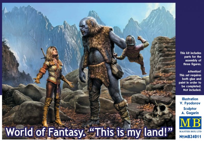 World of Fantasy - This is my land! World of Fantasy - This is my land! von Master Box Plastic Kits