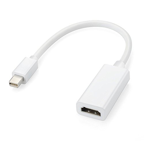 Thunderbolt Mini Displayport DP zu HDMI Adapter Audio Video HDTV Kabel Konverter für Apple MacBook MacBook, MacBook Pro, MacBook Air, iMac, Mac mini, Microsoft Surface Pro etc. Marken Master Kabel von Master Cables