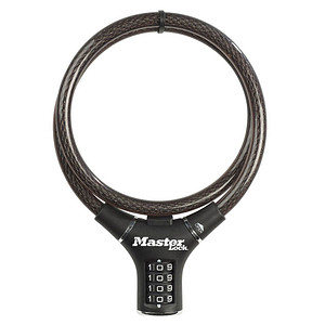 Master Lock® Fahrradschloss 8229EURDPRO schwarz 90,0 cm von Master Lock®