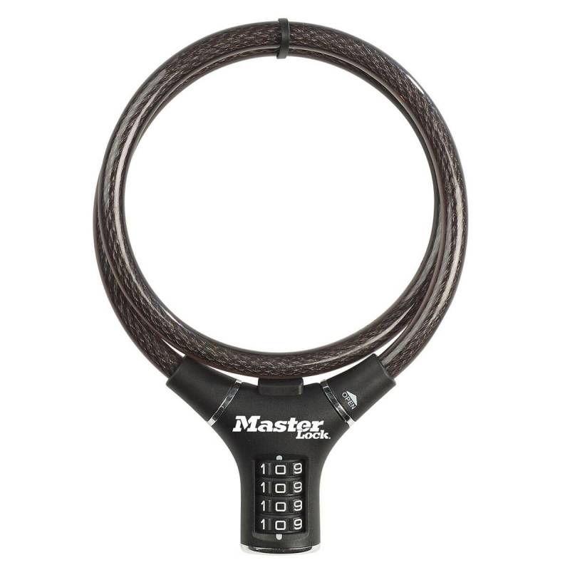 Master Lock® Fahrradschloss 90 cm schwarz von Master Lock®