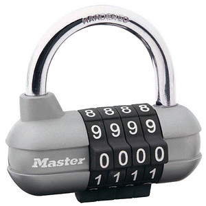 Master Lock® Vorhängeschloss 1520EURD silber von Master Lock®